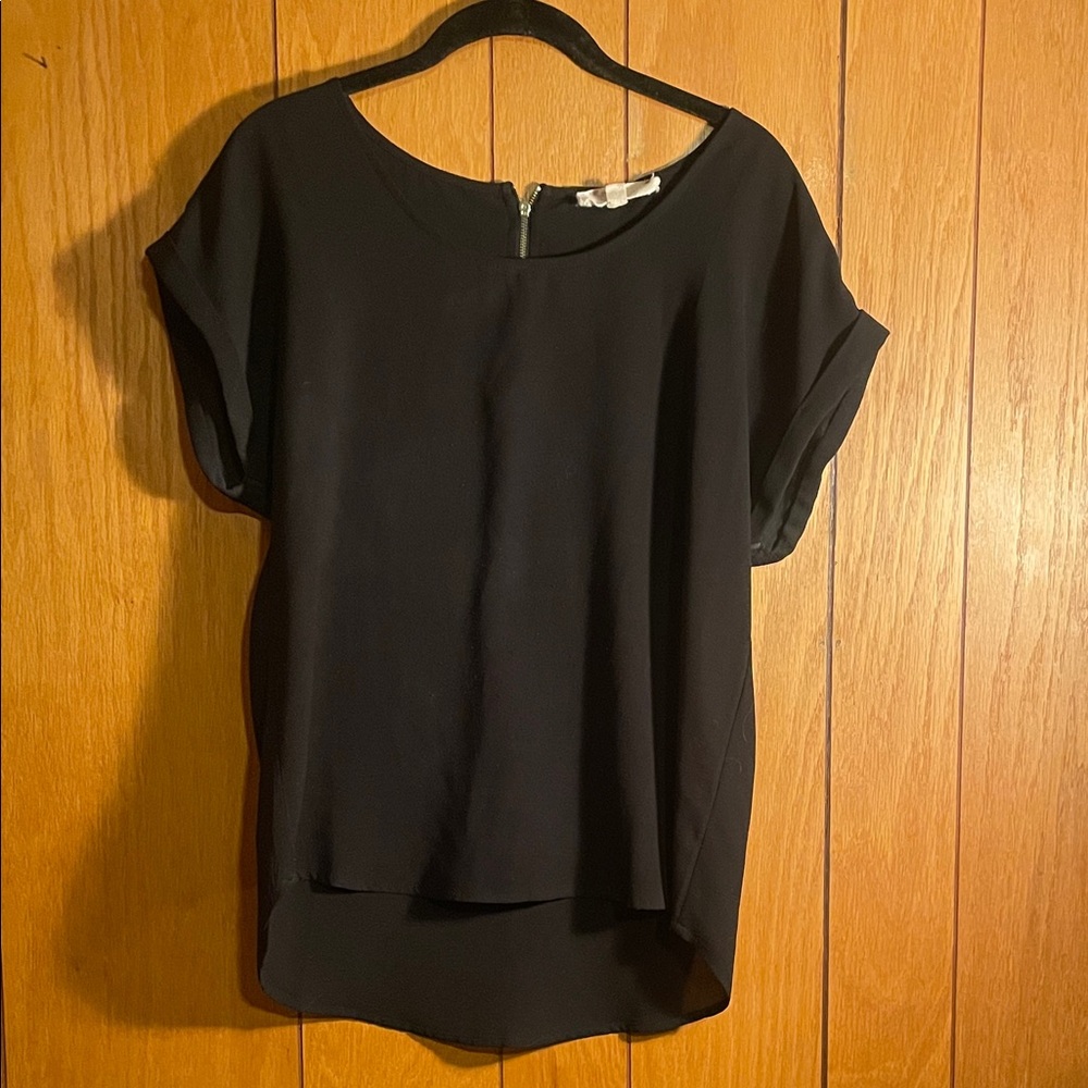 Black work blouse